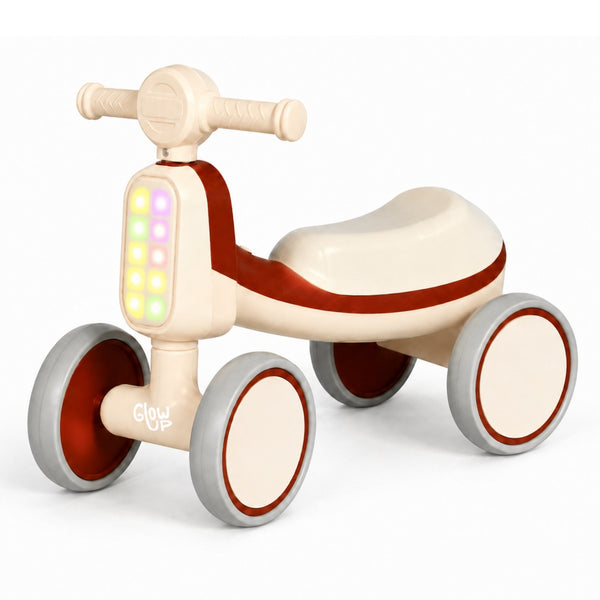 Cuatriciclo Infantil con Luz y Sonido Bambi Bordó GlowUp