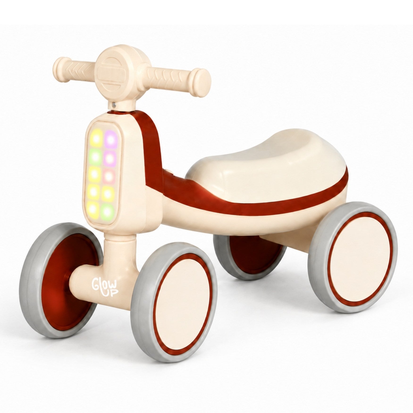 Cuatriciclo Infantil con Luz y Sonido Bambi Bordó GlowUp