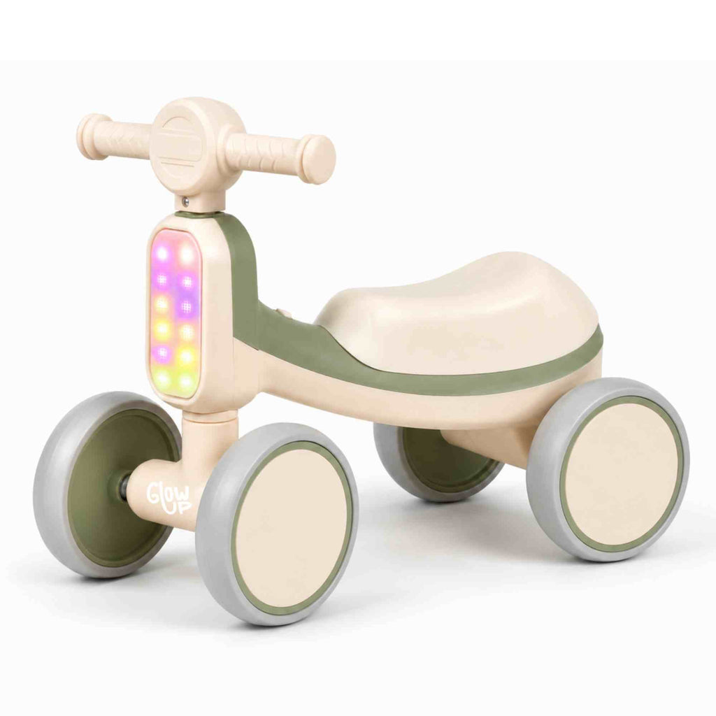 Cuatriciclo Infantil con Luz y Sonido Bambi Verde GlowUp