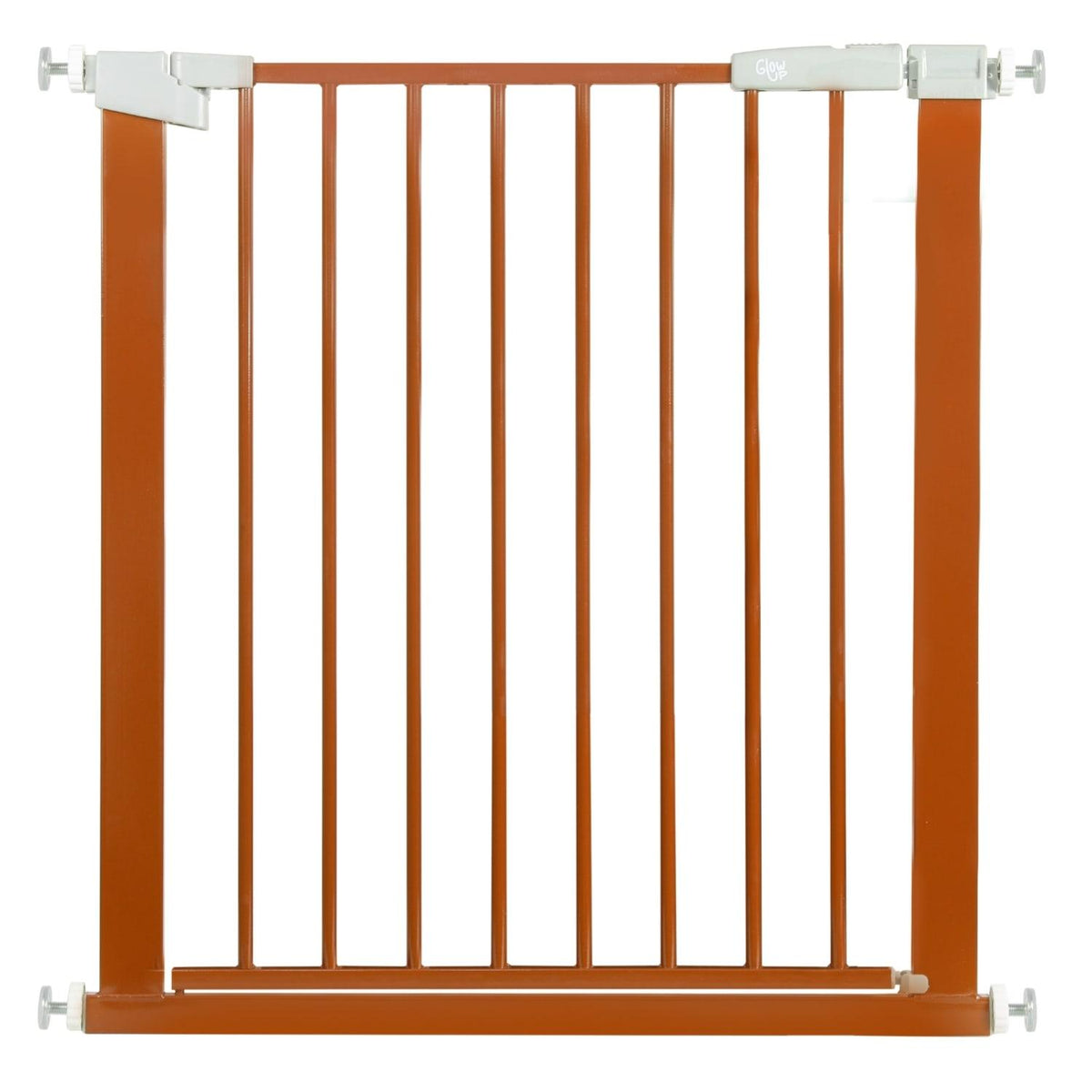 Reja de Seguridad escalera puerta bebés y mascotas café