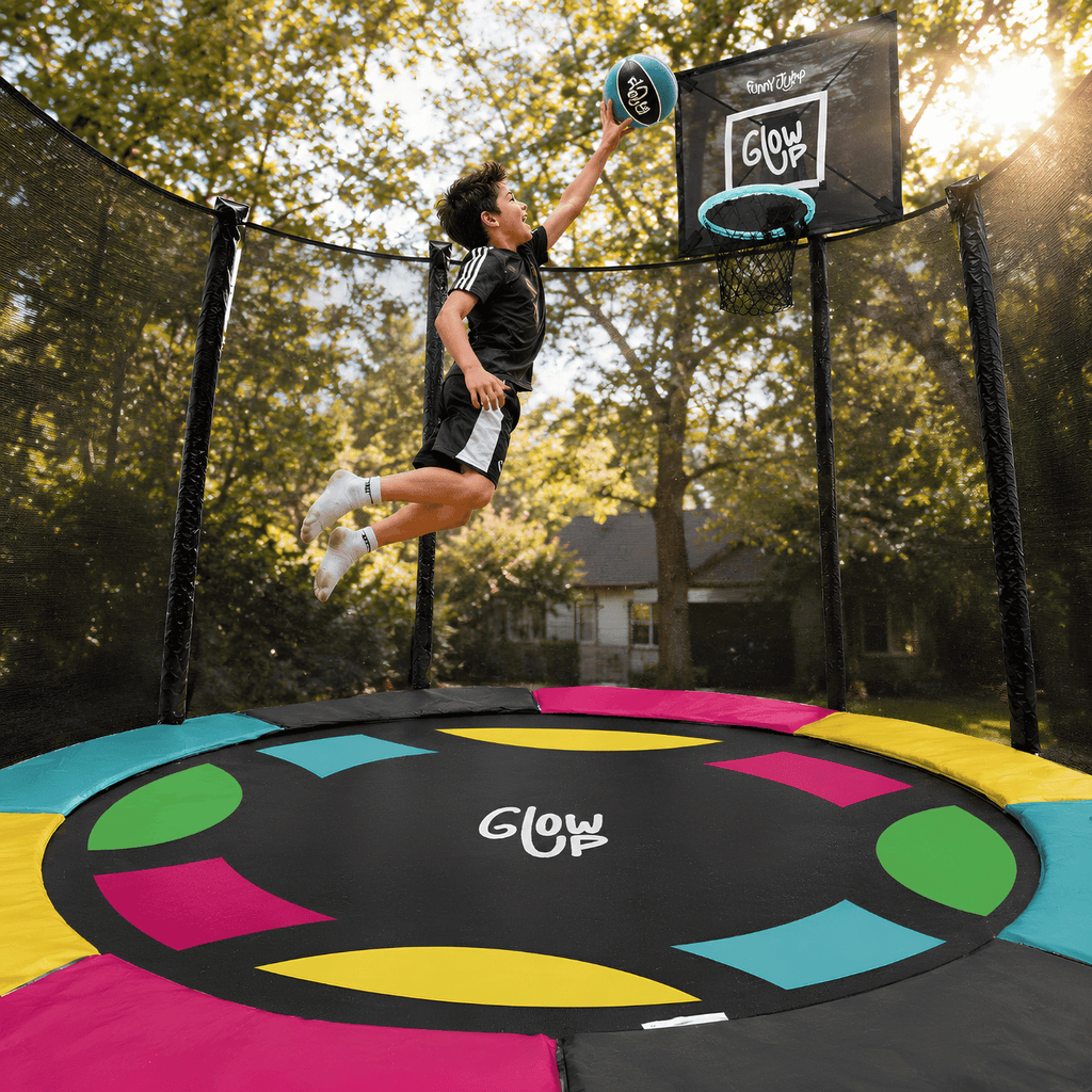 Cama Elástica 2,44mt 8ft Ed Exclusiva R + Set Basketball