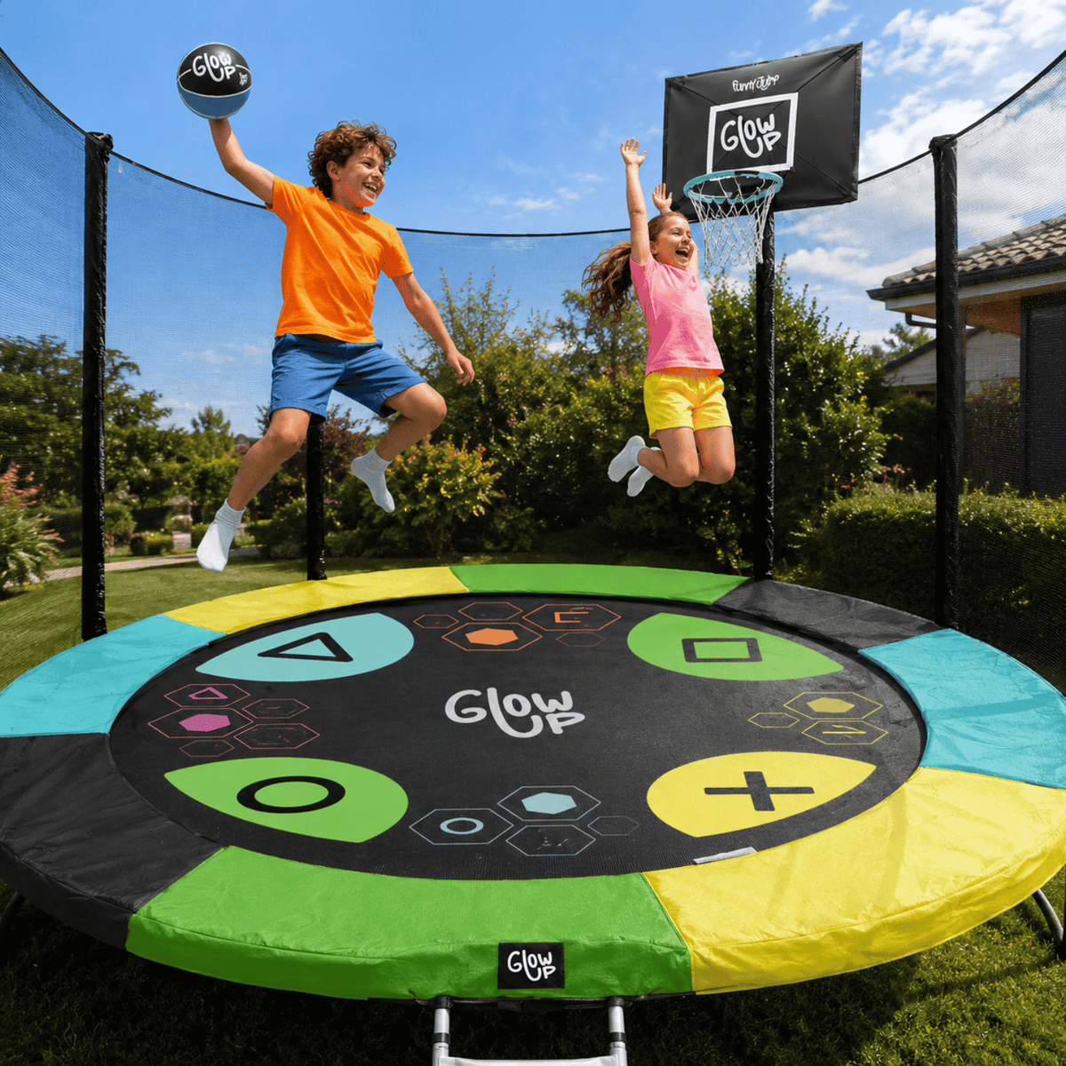 Cama Elástica 3,05mt 10ft Ed Exclusiva F + Set Basketball