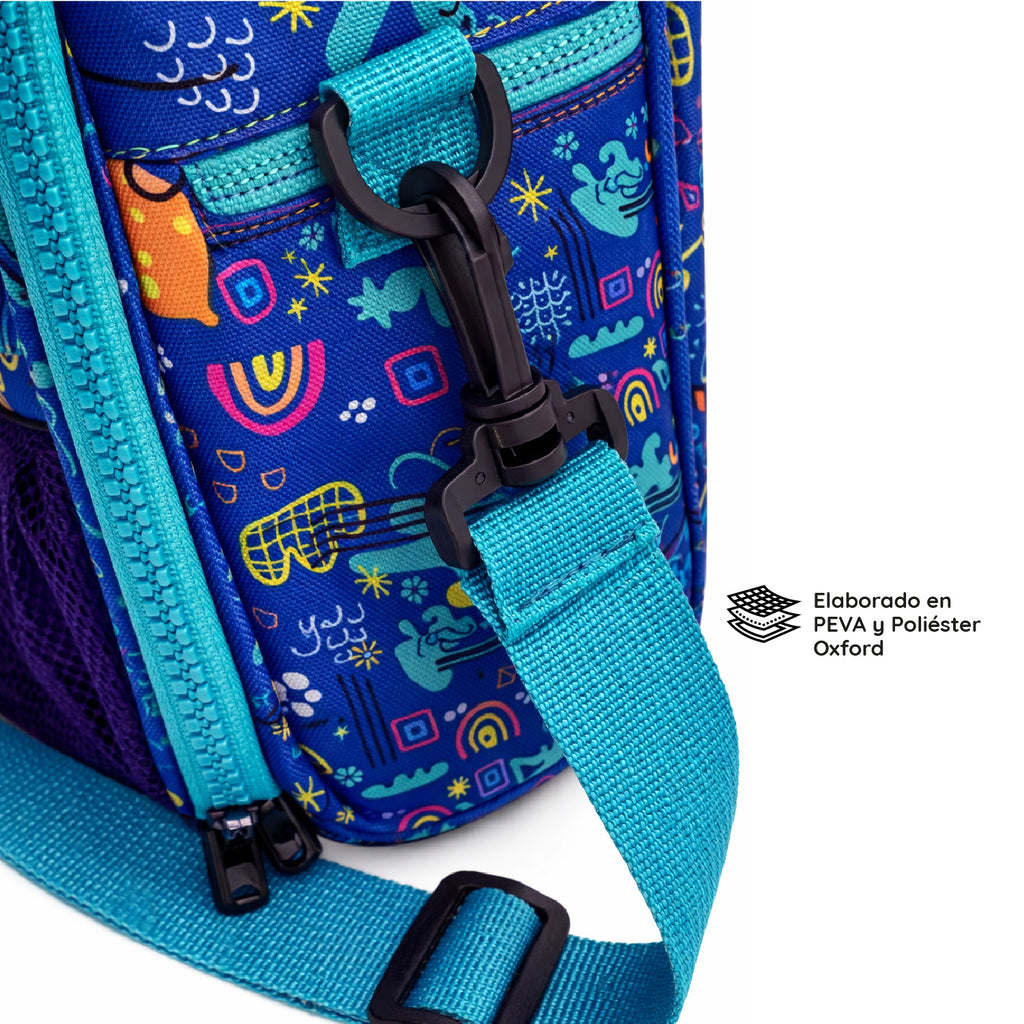 Lonchera Térmica Niño Niña Bolso Lunch + Morral GlowUp