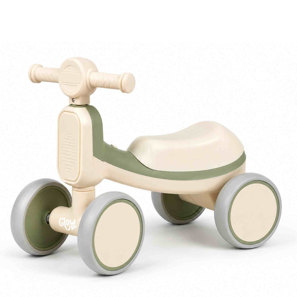 Cuatriciclo Infantil con Luz y Sonido Bambi Verde GlowUp