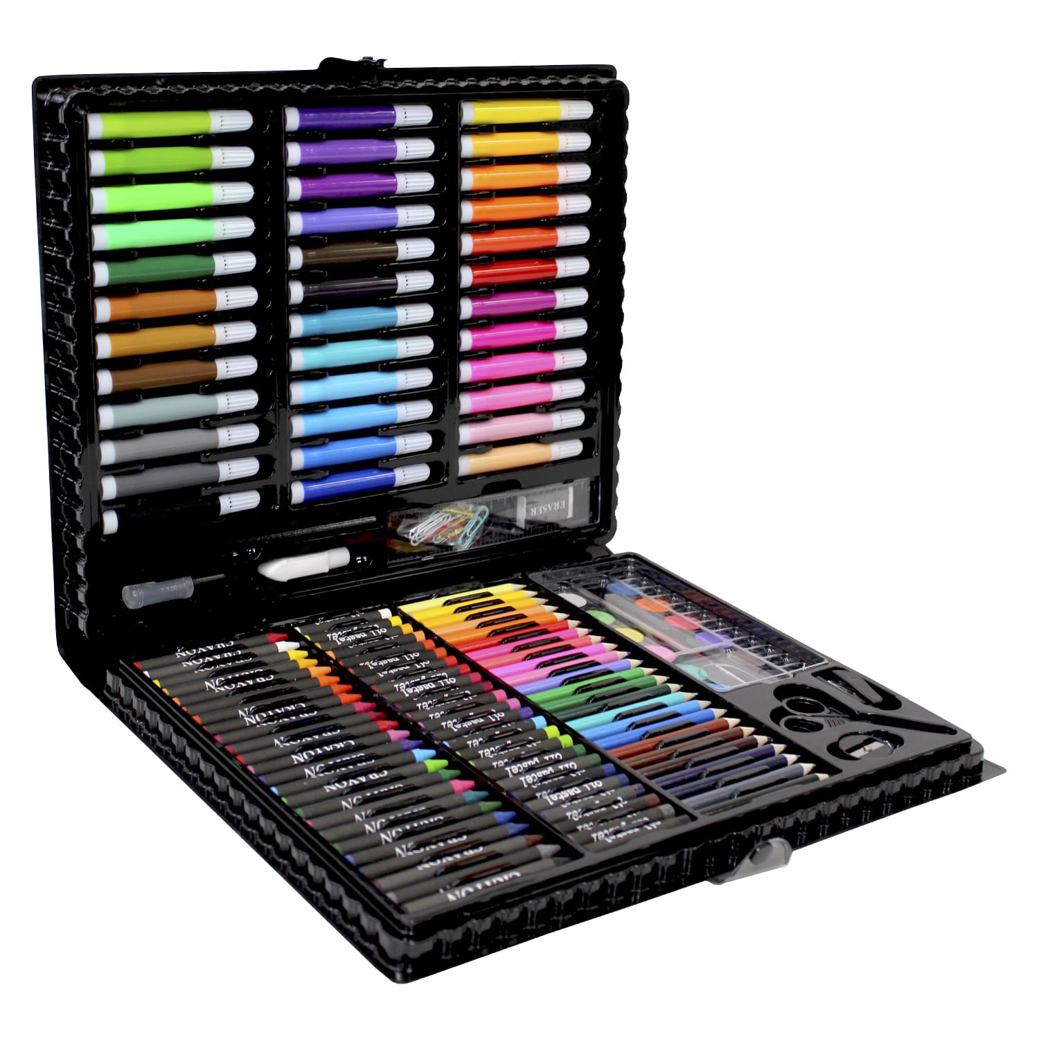 Maleta artística de 150 Piezas Art Play GlowUp