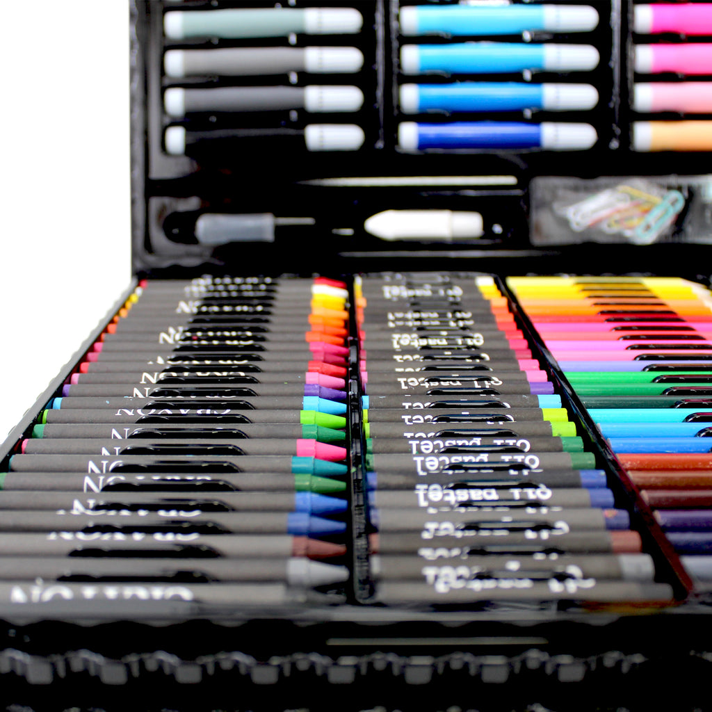 Maleta artística de 150 Piezas Art Play GlowUp