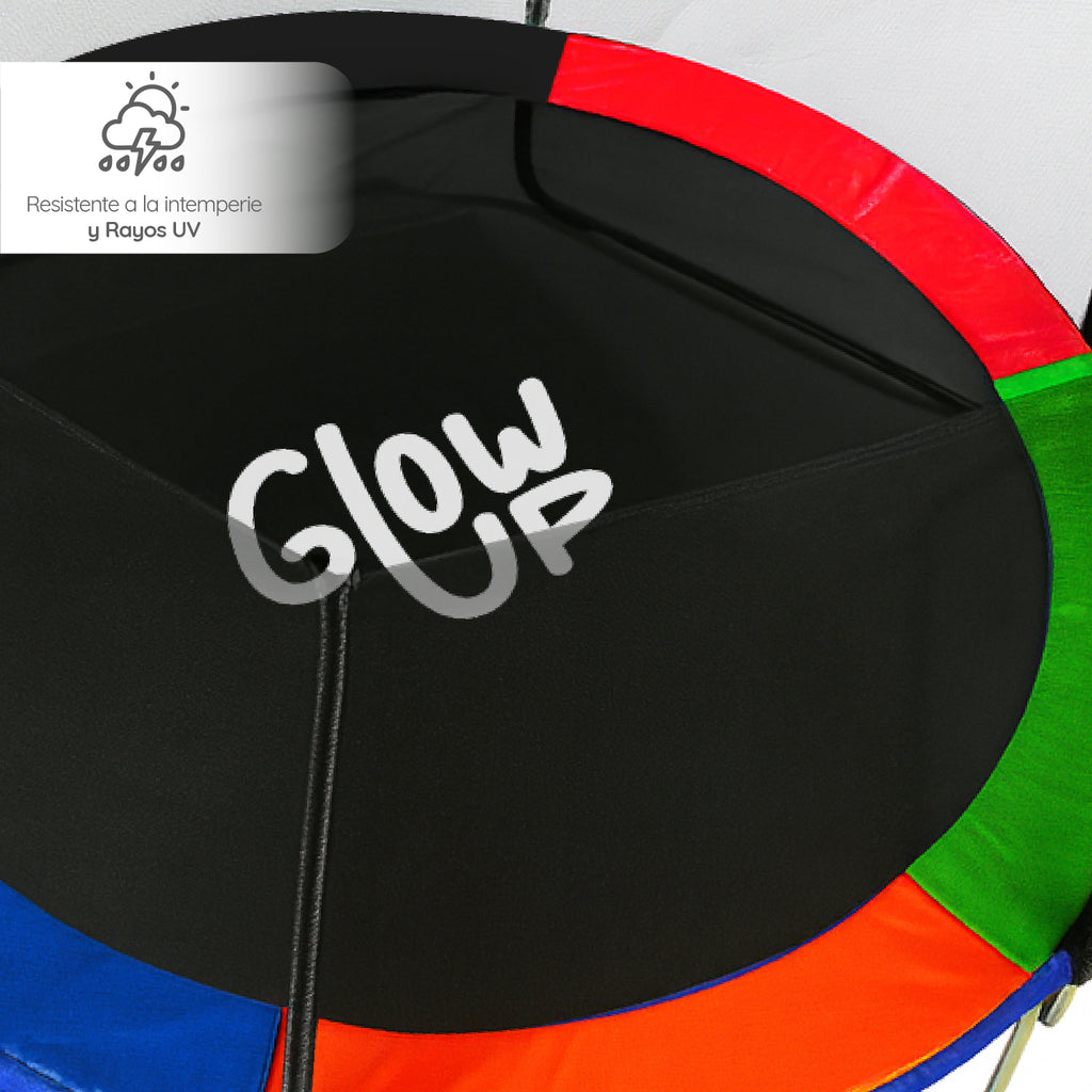 Cama Elástica 3,2 mt 12 ft Con Malla + Set Basketball