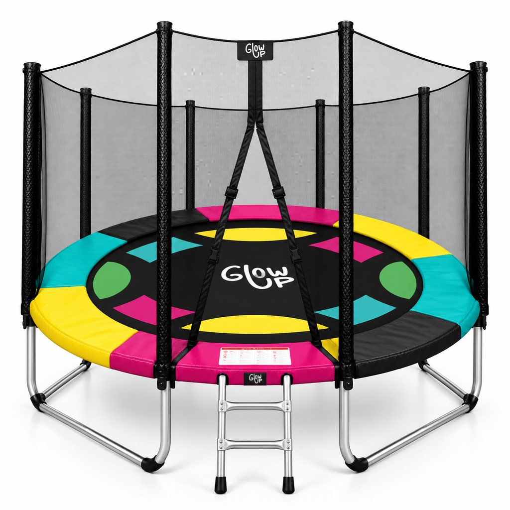 Cama Elástica Glowup 2,44 mt 8ft Edición Exclusiva R