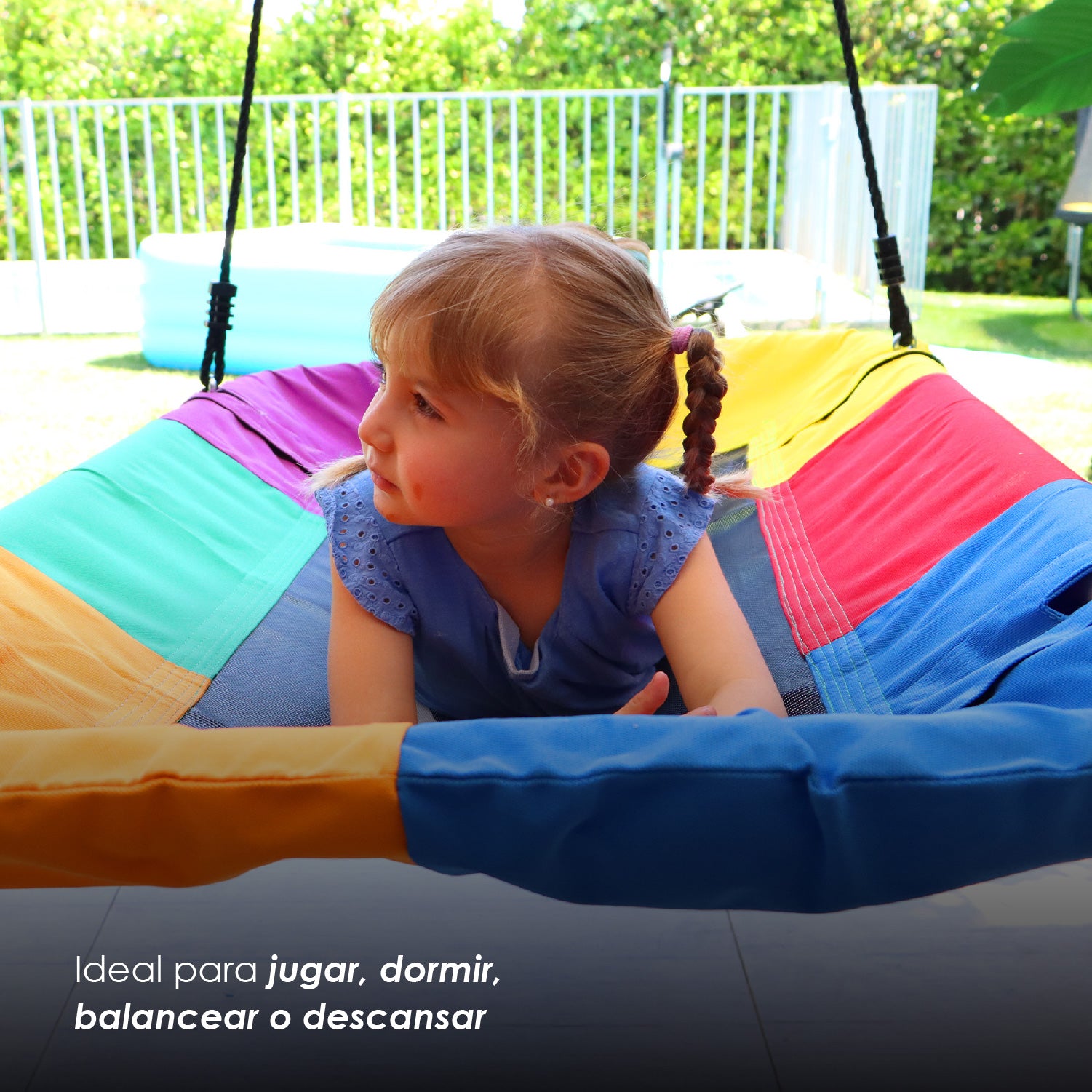 Columpio Rectangular Multicolor