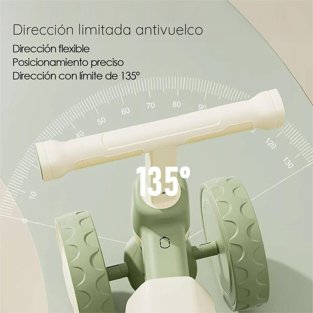 Cuatriciclo Infantil Fiori Verde