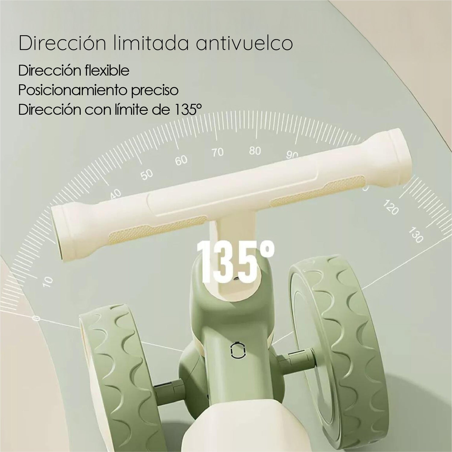 Cuatriciclo Infantil Fiori Verde