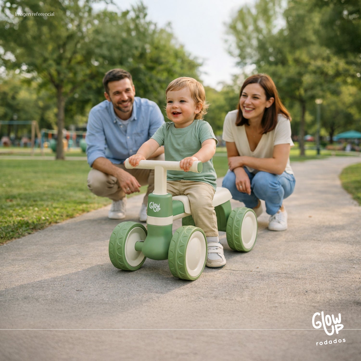 Cuatriciclo Infantil Fiori Verde