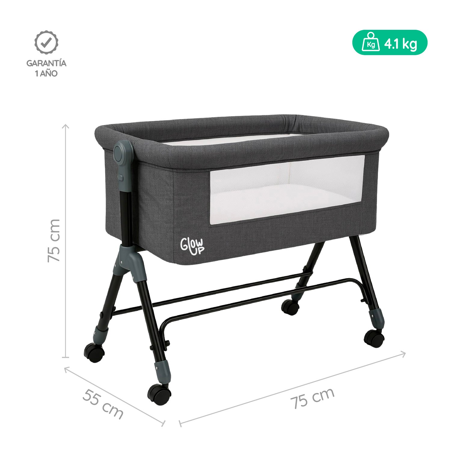 Cuna Corral Colecho Bebé Dormitorio Ajustable