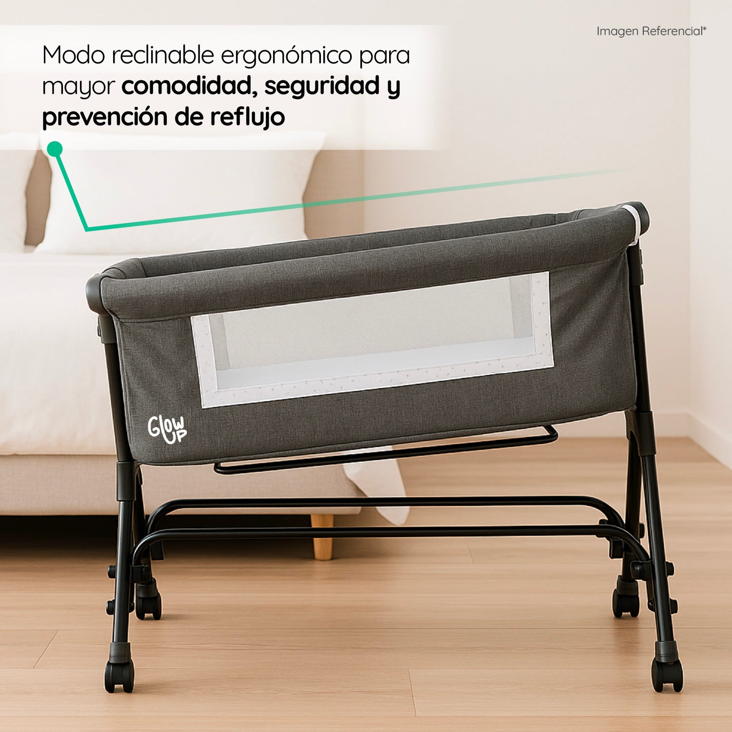 Cuna Corral Colecho Bebé Dormitorio Ajustable