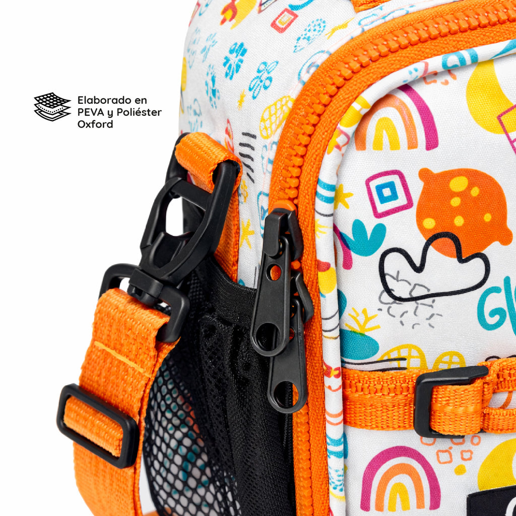 Lonchera Térmica Niño Niña Bolso Almuerzo + Morral Glowup