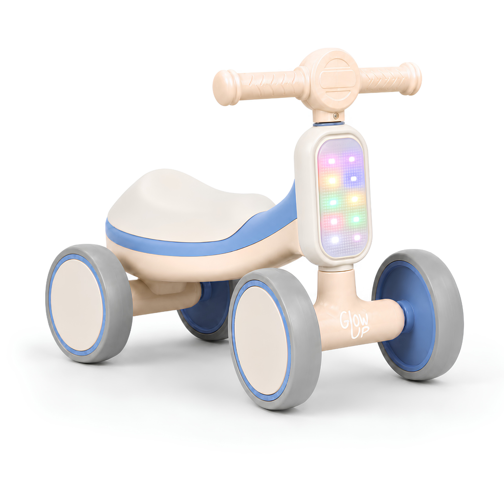 Cuatriciclo Infantil con Luz y Sonido Bambi Azul GlowUp