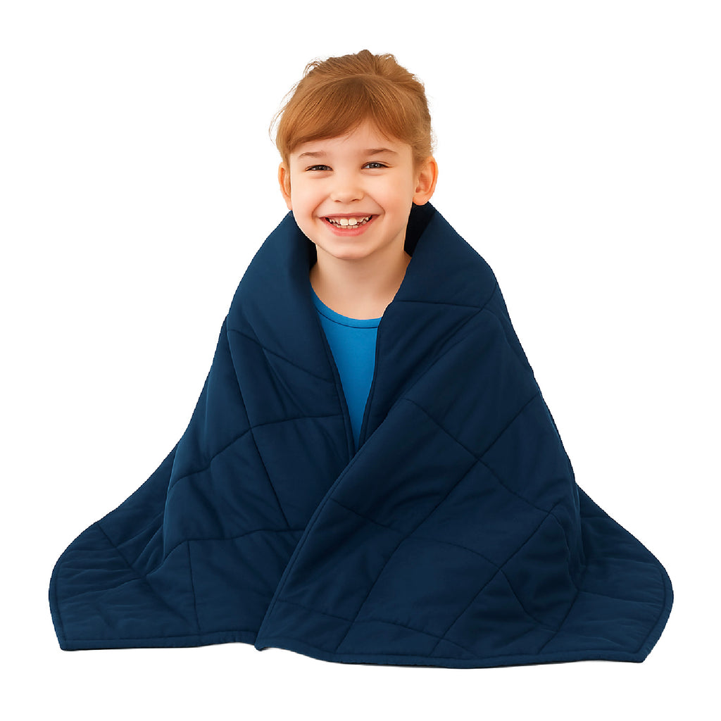 Manta De Gravedad niño azul 1,4 kg 122x92 cm Trastorno Sueño