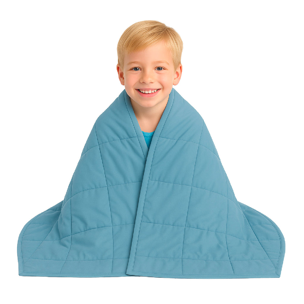 Manta De Gravedad niños Celeste 2,3 kg 122x92 cm Trastorno Sueño