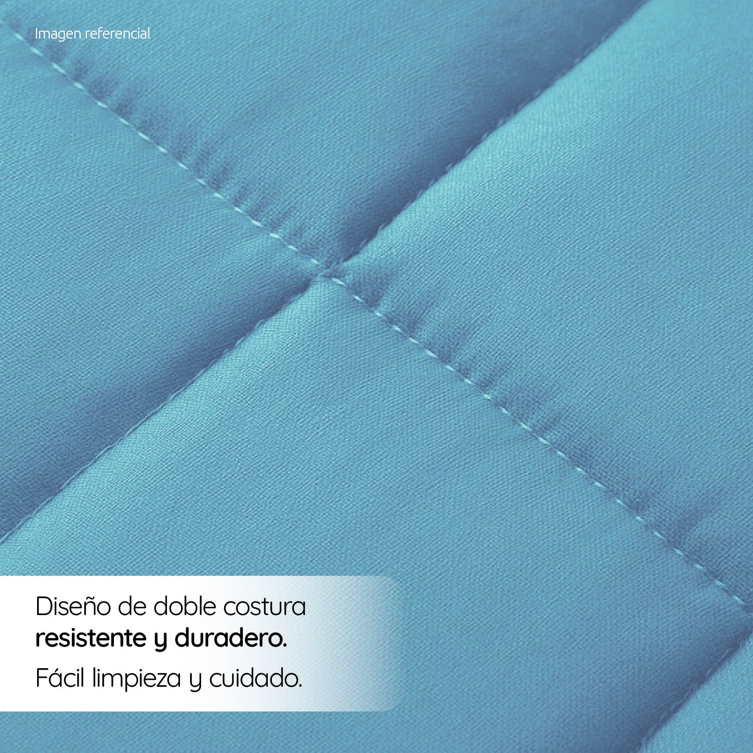 Manta De Gravedad niños Celeste 2,3 kg 122x92 cm Trastorno Sueño