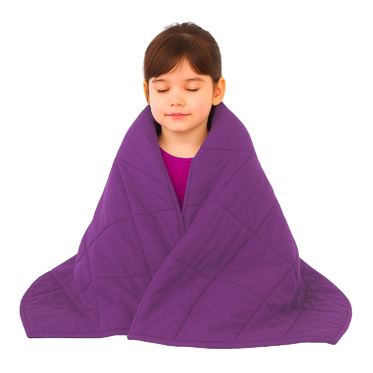 Manta De Gravedad niños Morado 2,3 kg 122x92 cm Trastorno Sueño