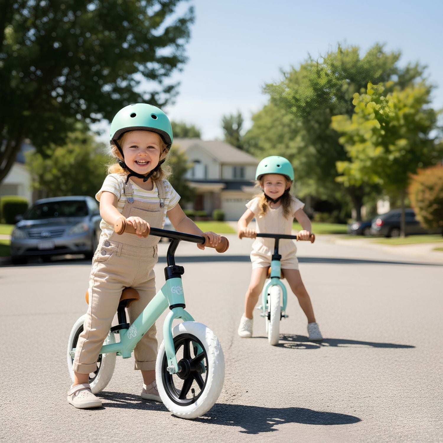 Bicicleta De Equilibrio ZIPPY Verde Menta Glowup