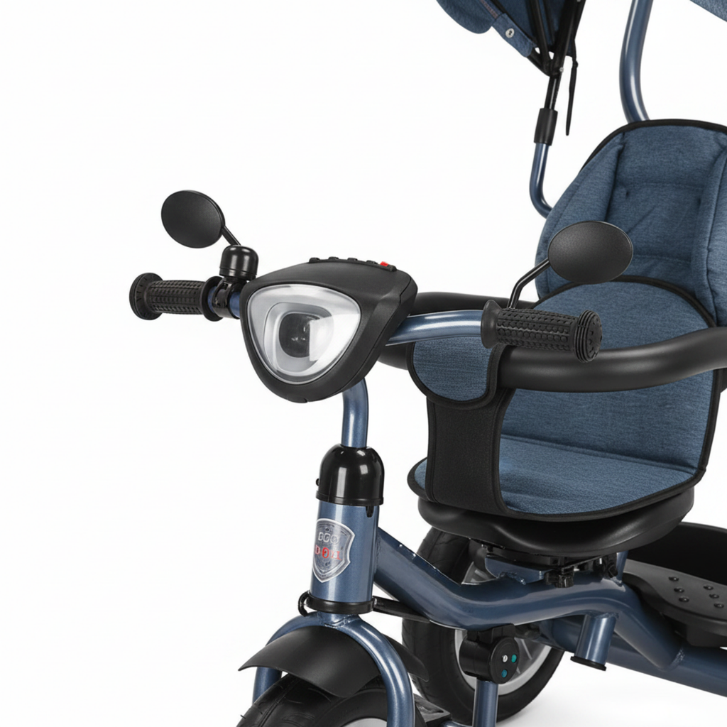 Triciclo Paseo Infantil Azul