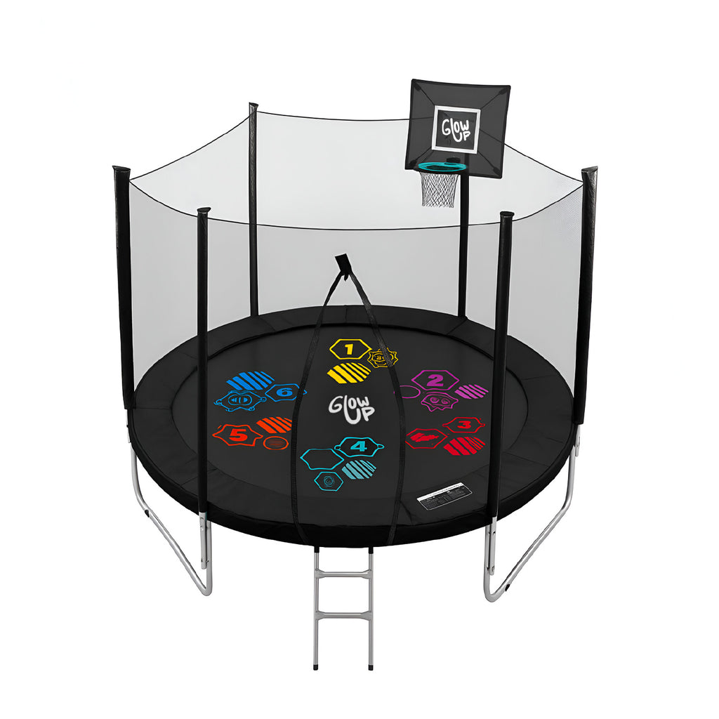 Cama elástica 6ft 1,83mt edición ltda con Juegos agua GlowUp