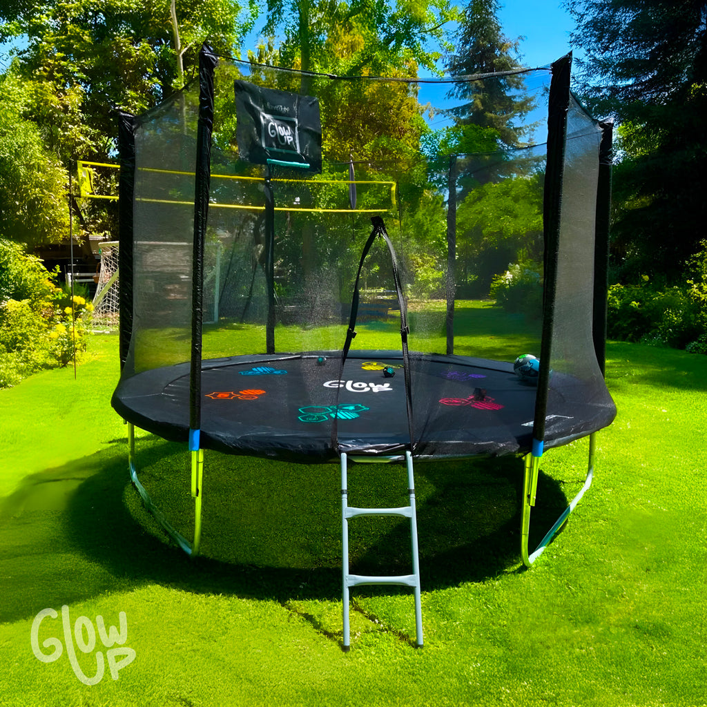 Cama elástica 6ft 1,83mt edición ltda con Juegos agua GlowUp