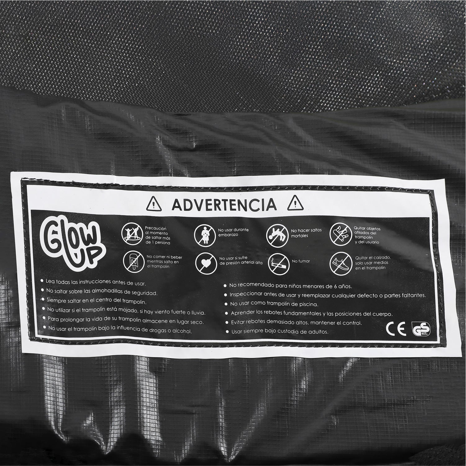 Cama elástica 6ft 183mt edición ltda con Juegos agua GlowUp