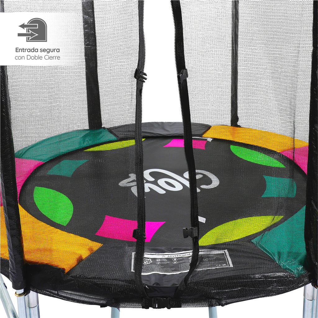 Cama Elástica 1,83 mt 6ft Edición Exclusiva R GlowUp