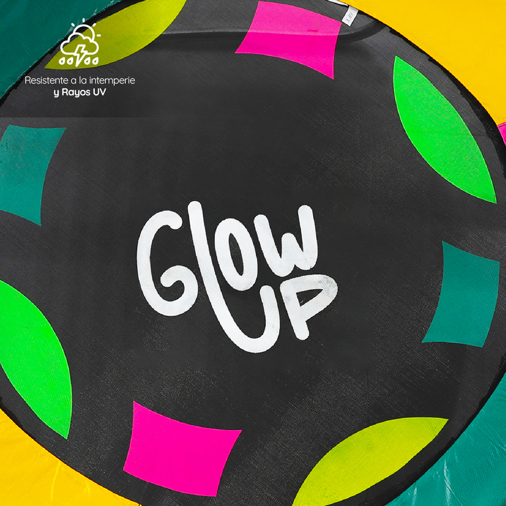 Cama Elástica 1,83 mt 6ft Edición Exclusiva R GlowUp