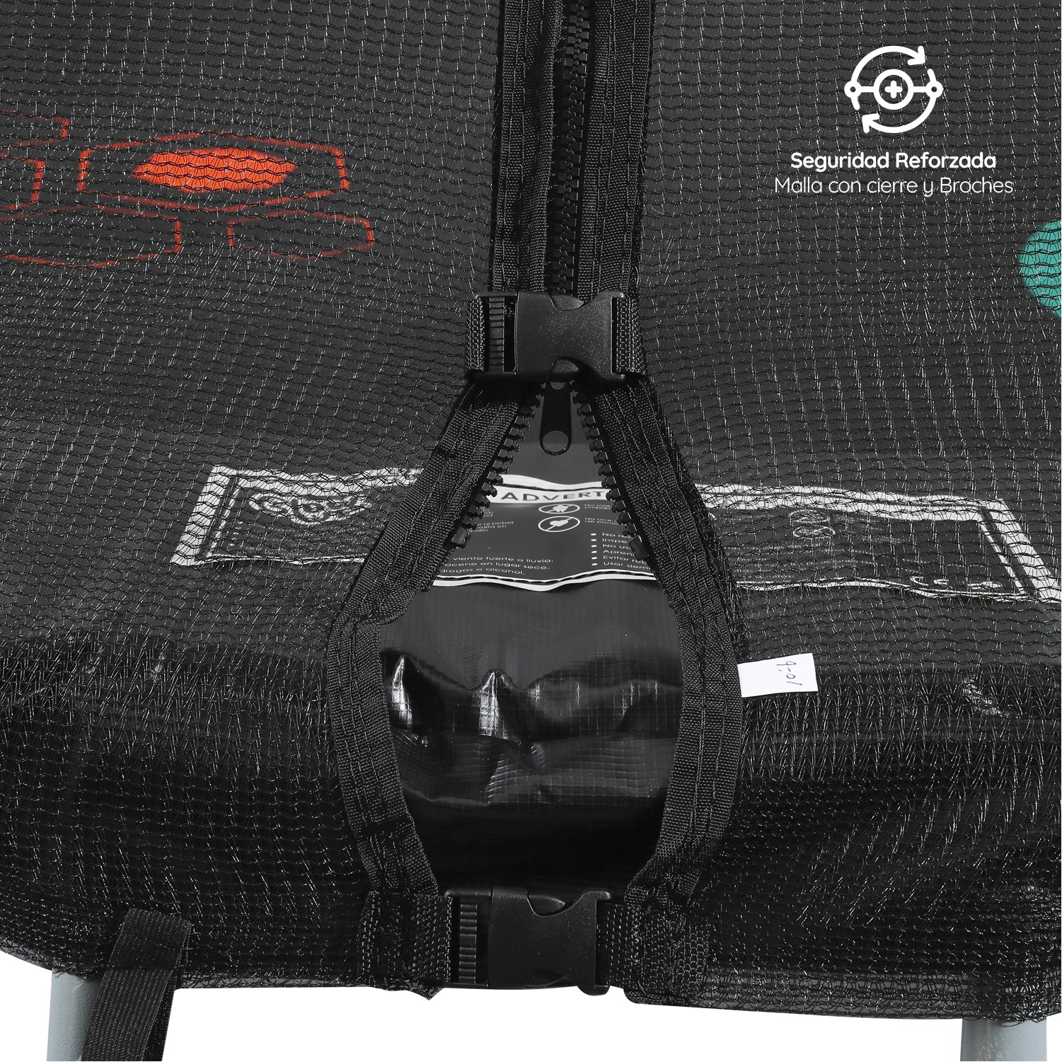 Cama Elástica 2,44 mts 8ft Glowup Malla de seguridad y escalera Edición Exclusiva F