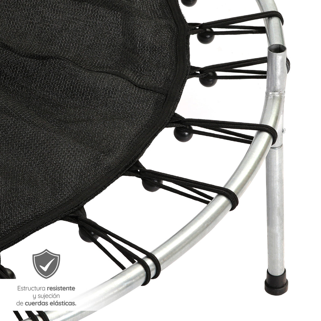 Cama Elástica GlowUp 1,40 x 1,60 mt 4,5 Ft Malla Seguridad Superior