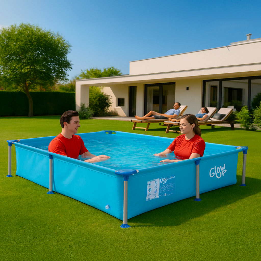 Piscina Estructural 1287 Lts 228X159X42 cm Glowup