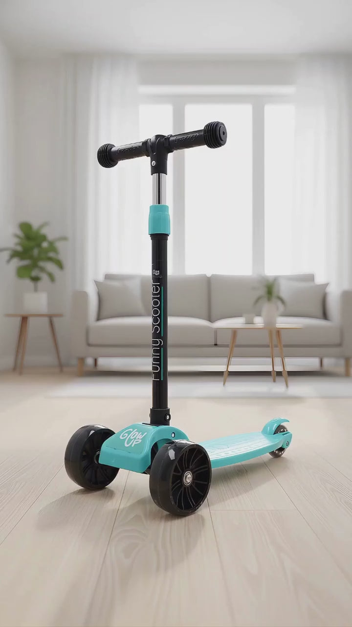 Scooter Monopatín Infantil Con Luces
